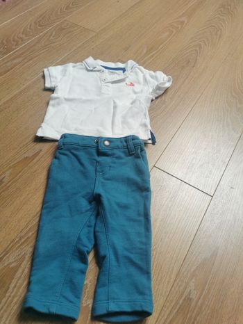 Ensemble polo pantalon
