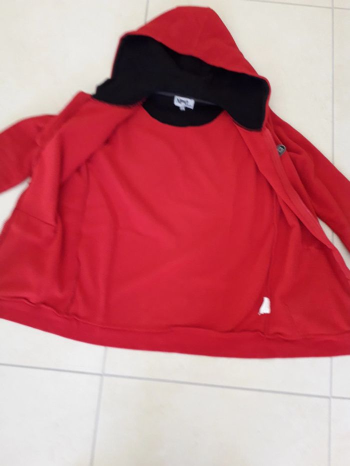 Gilet polaire capuche t 12 ans - photo numéro 4