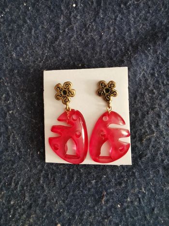 Boucles d'oreilles fantaisie