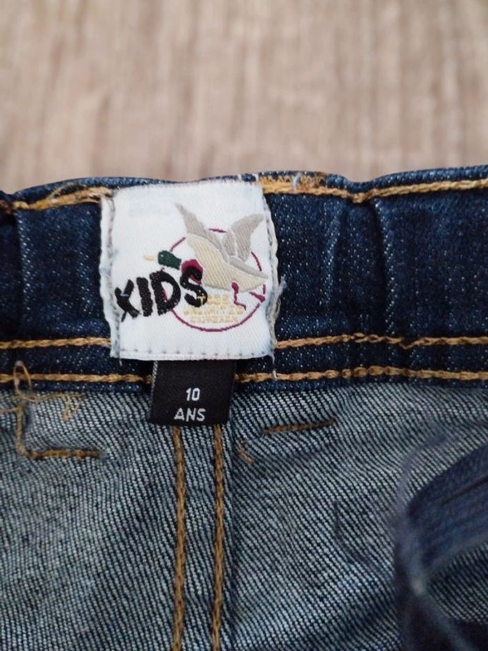 Bermuda en jean garçon 10 ans Chevignon - photo numéro 3