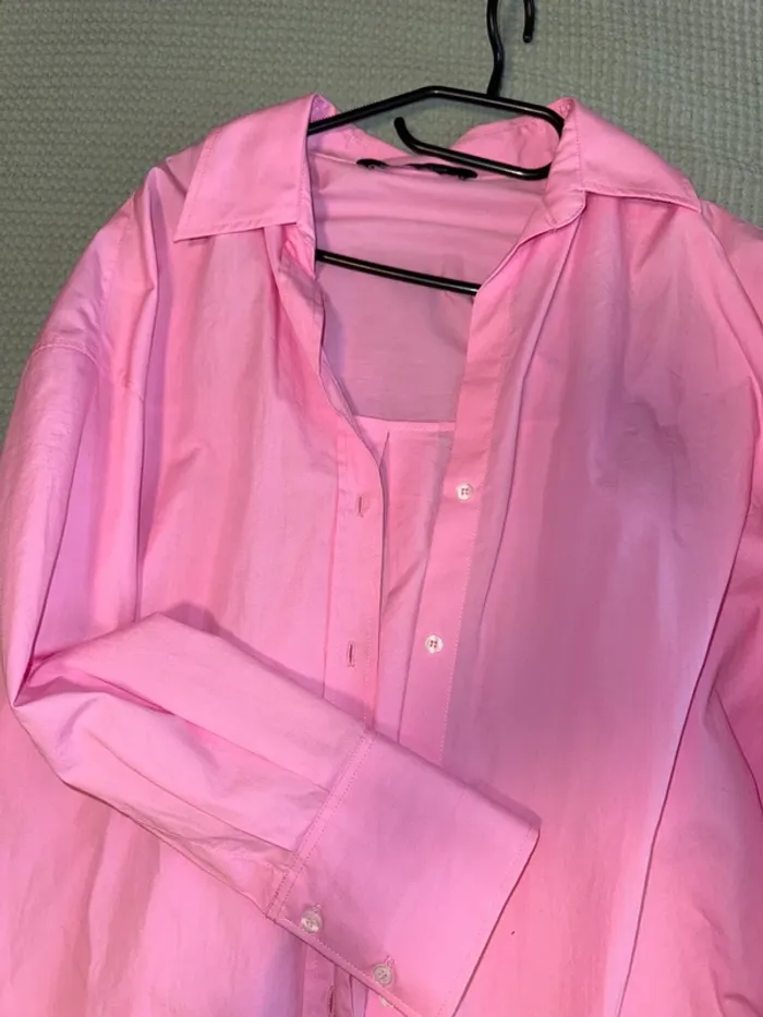 Chemise Zara rose Taille xs - photo numéro 2