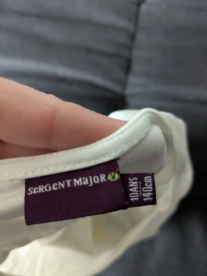 Tee shirt sergent major 10 ans - photo numéro 4
