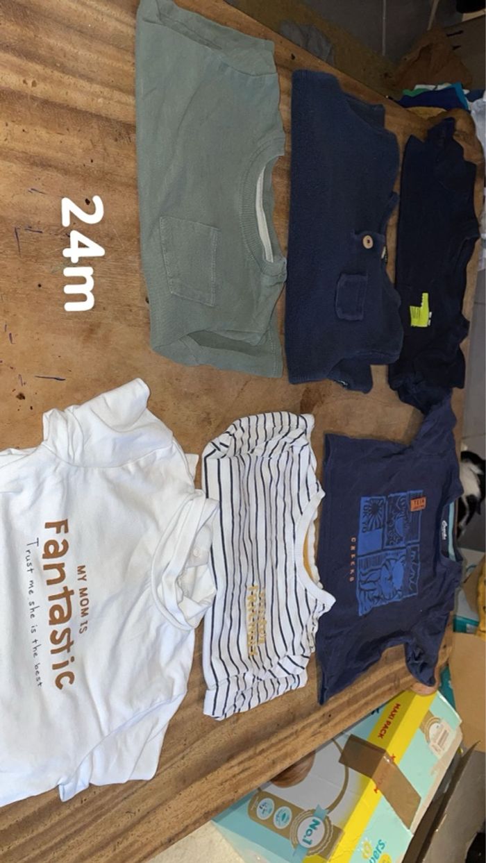 Vêtement bébé garçons 24m