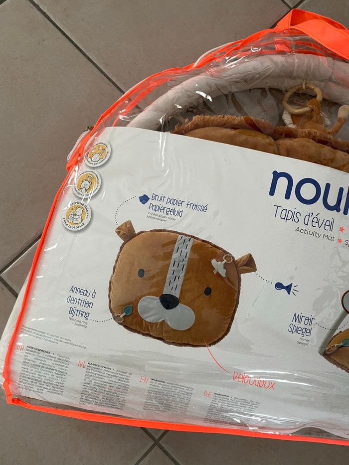 Le tapis d'éveil Babou en Veloudoux caramel noukie ‘ s - photo numéro 3