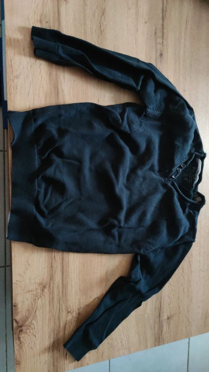 Pull fin col v