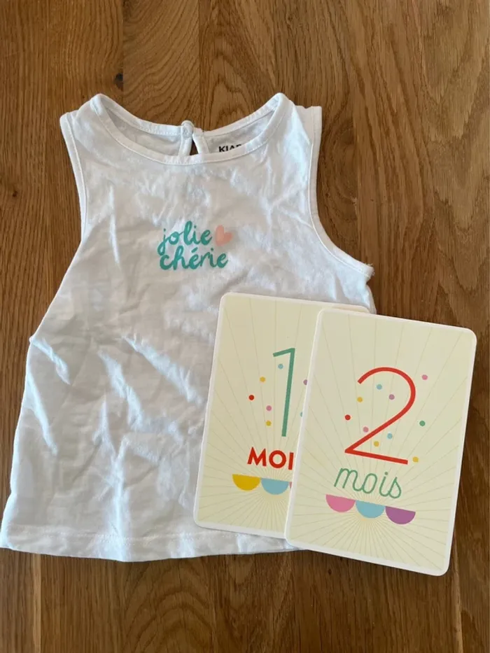 T-shirt manche courte 12 mois