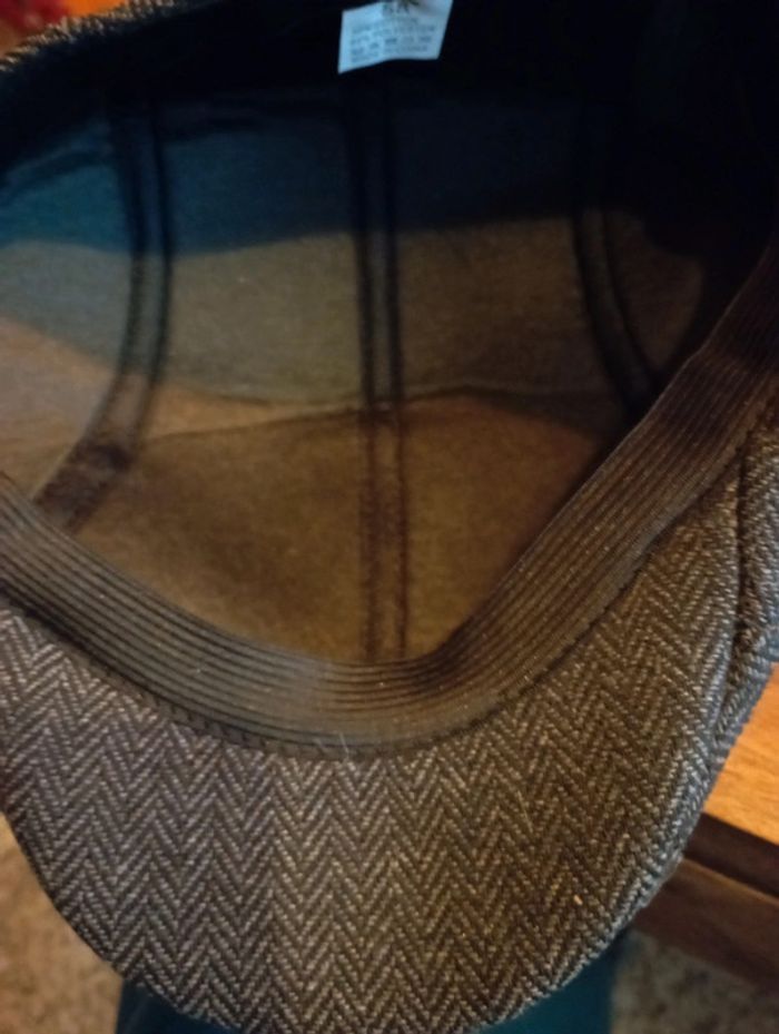 Casquette homme chevrons gris - photo numéro 4