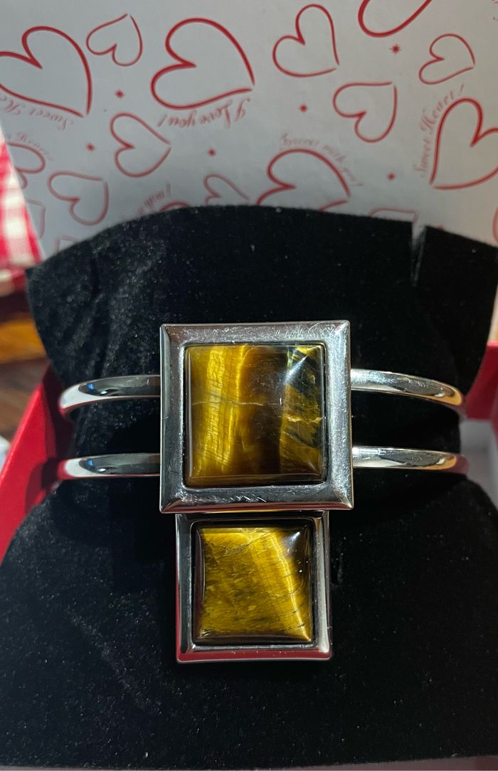 Ensembles Bijoux Bracelet Bague Pierre l’œil de Tigre Boutique artisanale en Guadeloupe - photo numéro 7