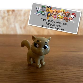 Idée Cadeau 🎁 Figurine Chat beige de la Pat Patrouille