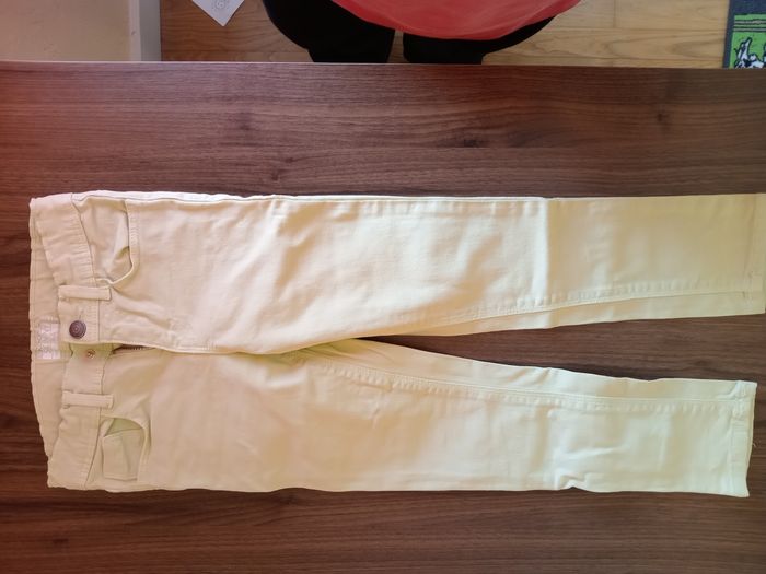 Pantalon skinny vert clair