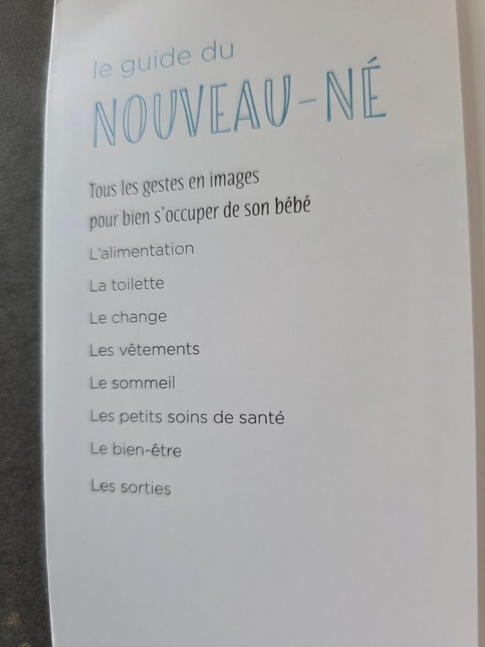 Livre Le guide du Nouveau Né - photo numéro 6
