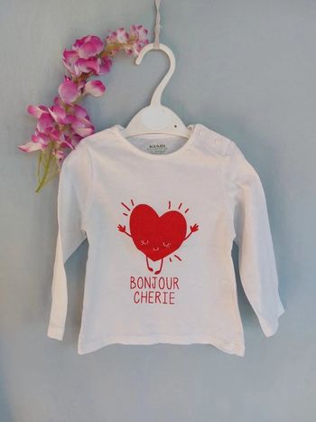 Tee-shirts manches longues Kiabi 18 mois