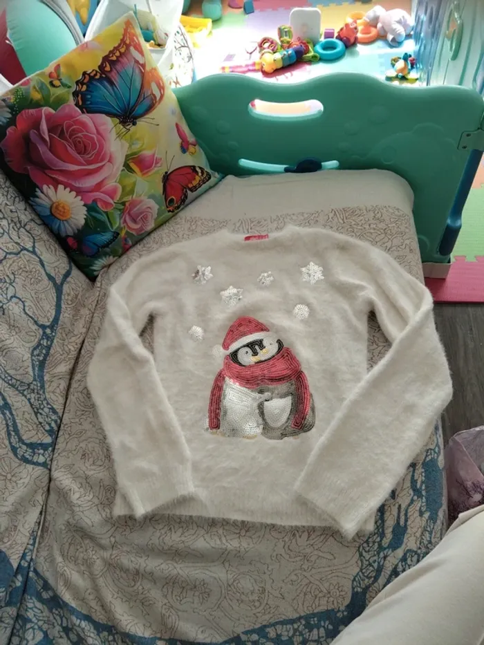 Pull de Noël/hiver 14 ans