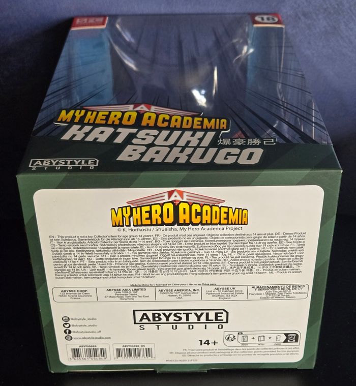 Figurine Katsuki Bakugo Tir Anti Blindage (My Hero Academia SFC 18) neuve sous scellé - photo numéro 6