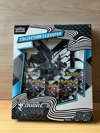 Coffret Classeur Foudre Noir 10.5