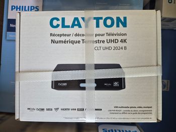 Recepteur Numérique TNT Clayton. 