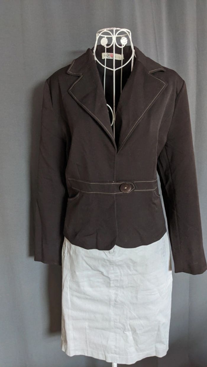 Blazer marron chic 46/48