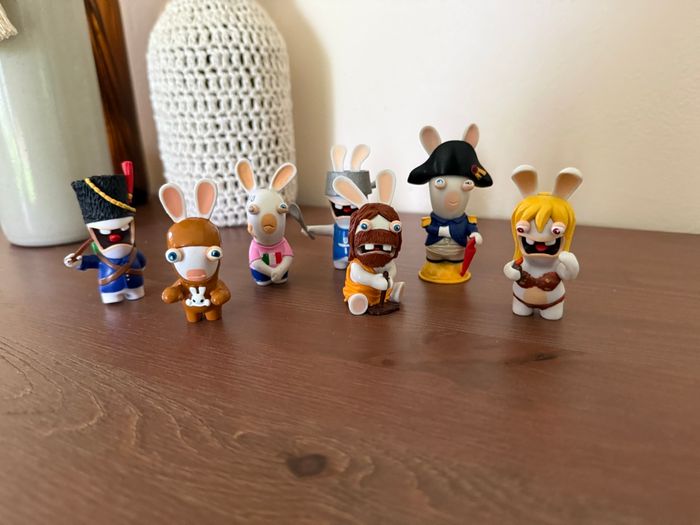 Lot de figurines lapins crétins - photo numéro 2