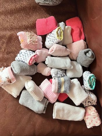 Lot de chaussettes 0-12 mois été + hiver