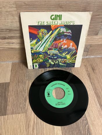 Vinyle 45 tours-Gini-The Green magic’s