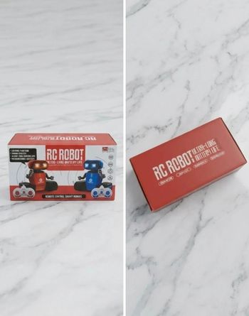 Robot Télécommandé RC ROBOT - Super Autonomie & Éclairage LED