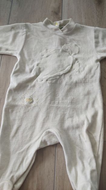 Pyjama tortue vert pâle