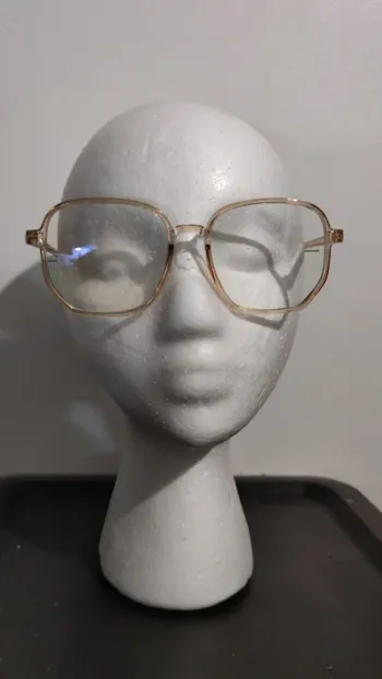 lunettes fantaisies en plastique