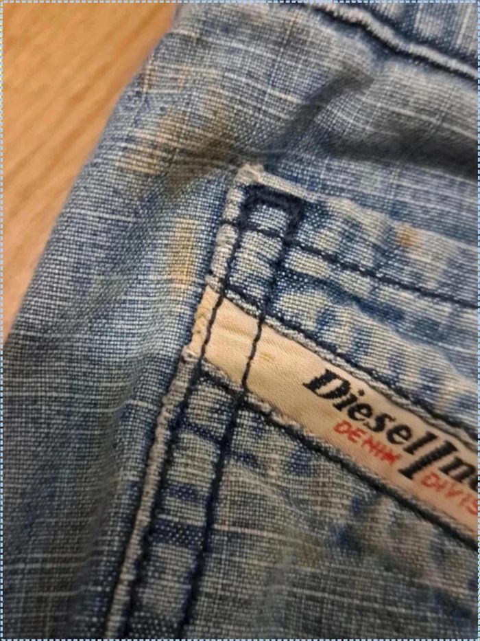 Jeans Diesel bon état - taille 40 cm (16) - photo numéro 5