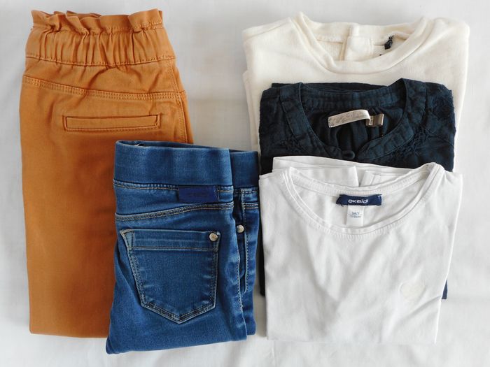 Lot vêtements intersaison / hiver - Filles - 5 pièces - 5 ans