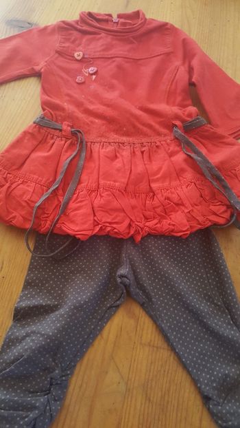 Ensemble catimini tunique + legging