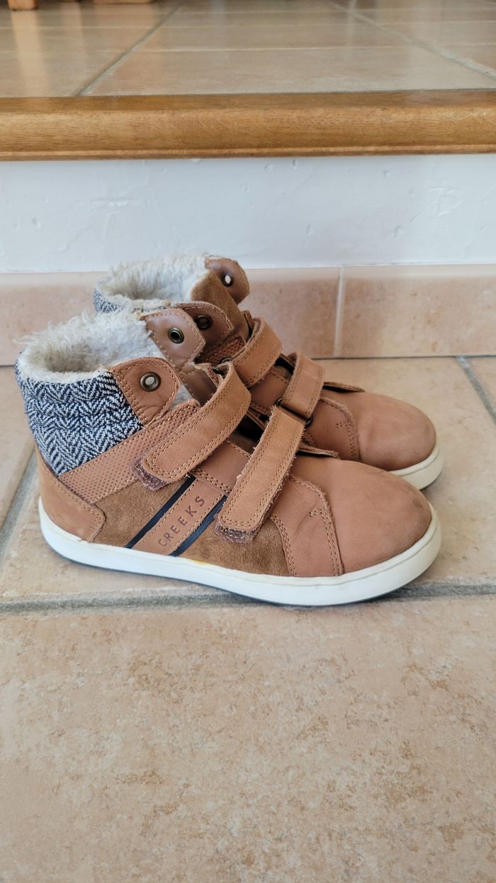 Bottines en cuir Creeks pointure 34 - photo numéro 8