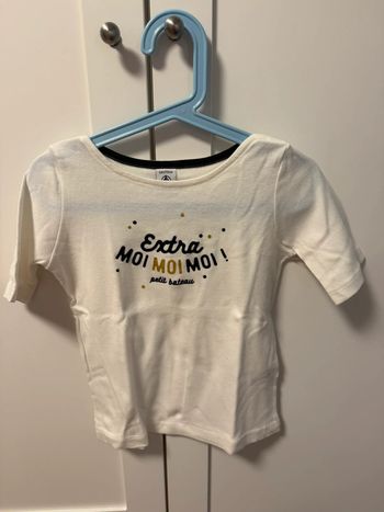 T-shirt petit bateau 6 ans
