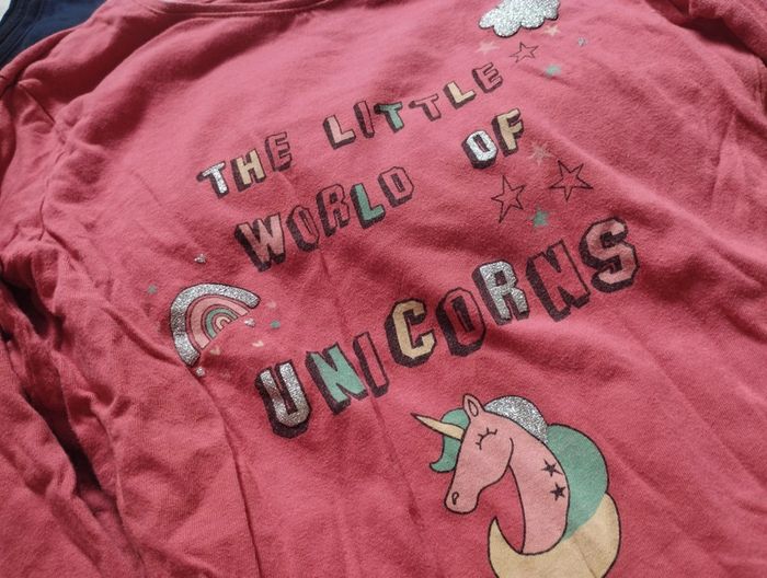Lot t-shirts 10ans Kiabi licorne - photo numéro 8