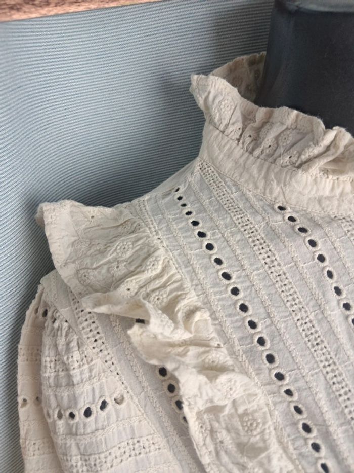 Balzac blouse chemise T 36/38 en tbe - photo numéro 3