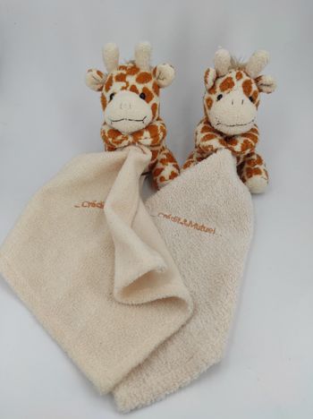 Lot doudou Girafe Crédit Mutuel