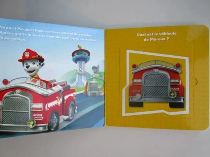 Pat'Patrouille : Les véhicules - Livre à rabats - photo numéro 2