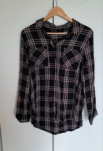 Chemise à carreaux t40