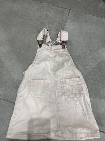 Robe salopette rose