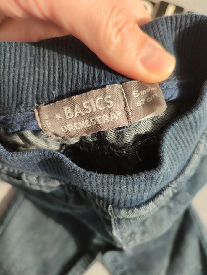 Pantalon jeans denim garçon - Orchestra - 6 mois - photo numéro 4