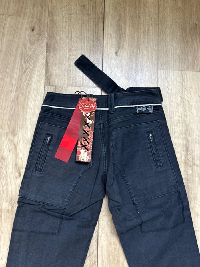 Jean School Rag Gris foncé Palm twill stretch W27 - photo numéro 4