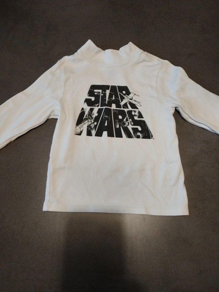 T-shirt manches longues Star Wars 3 ans