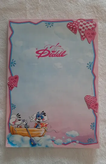 Bloc de feuille A5 Diddl