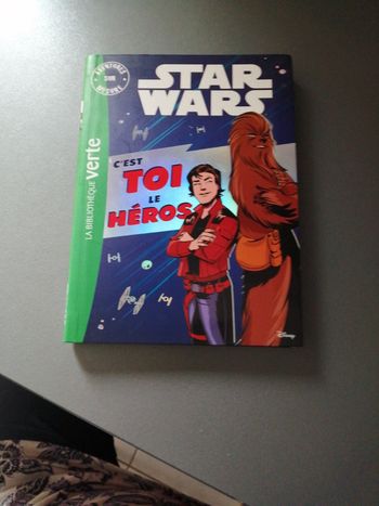 Livre Star Wars c'est toi le héro
