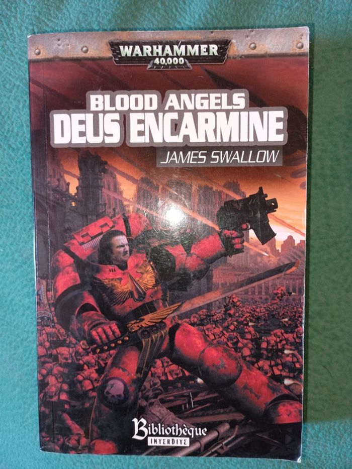 Livre blood Angels Deus encarmine