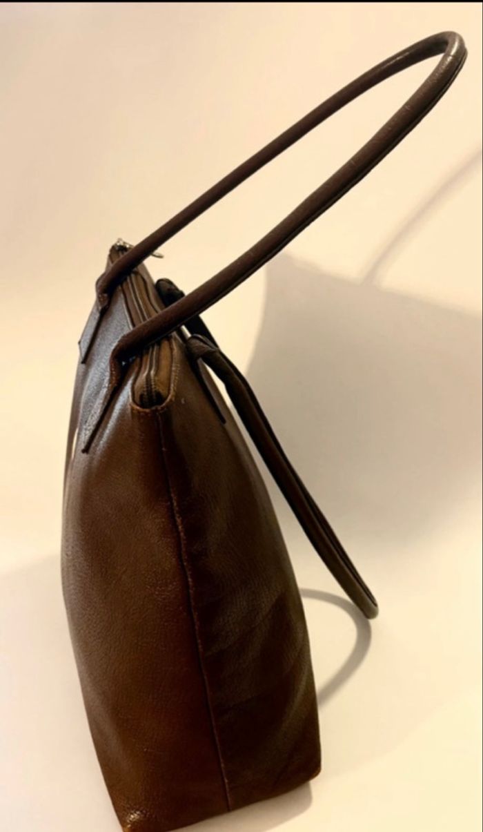 Mac Douglas marron cuir buffle très bon état 35x28 anse 50 - photo numéro 3