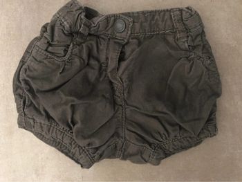 Short hiver fille 6 mois