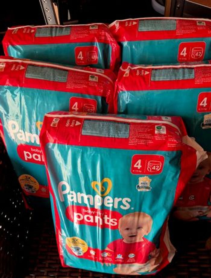 lot de 5 paquets pampers pants taille 4