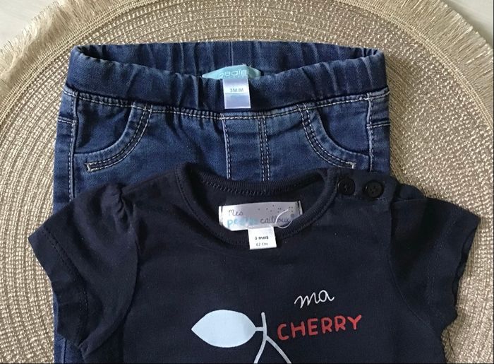 Ensemble jean + t-shirt - photo numéro 2