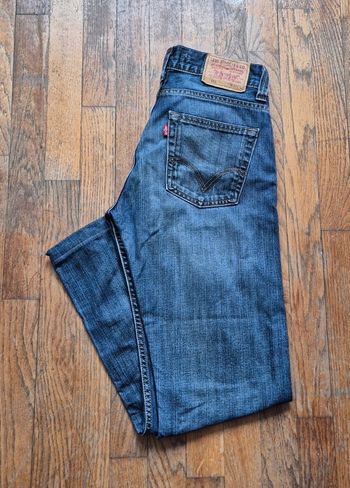 Jean Levi's 506 bleu Coupe droite W31 L34 taille 40