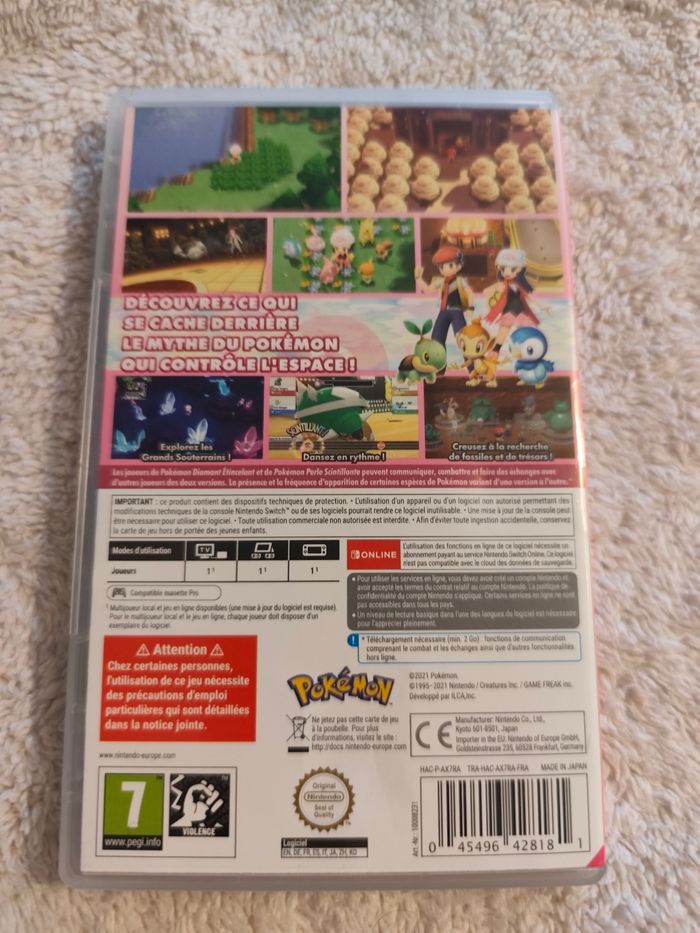 Jeux Switch Pokemon Perle Scintillante - photo numéro 9
